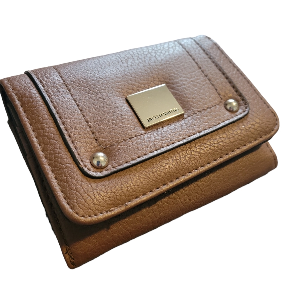 Jaclyn Smith Brown Wallet